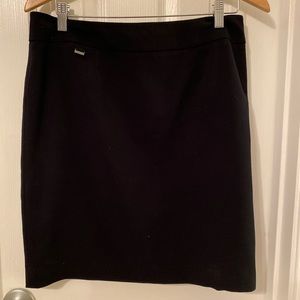 Calvin Klein Black Pencil Skirt